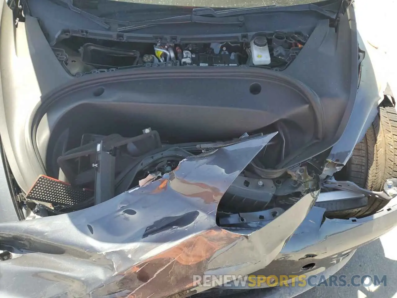 11 Photograph of a damaged car 5YJ3E1EC3MF078531 TESLA MODEL 3 2021