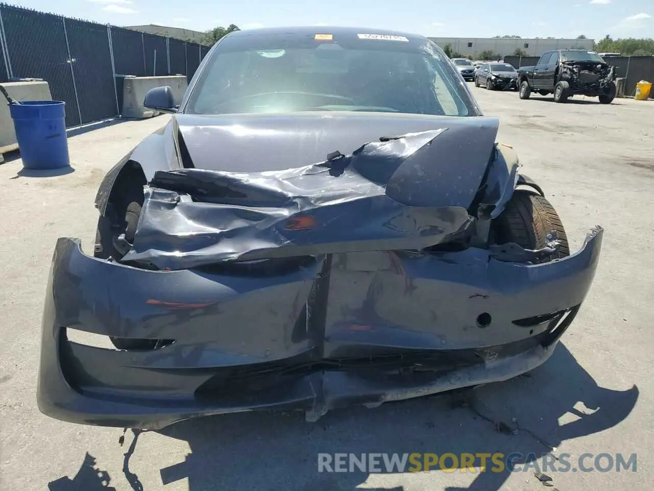 5 Photograph of a damaged car 5YJ3E1EC3MF078531 TESLA MODEL 3 2021