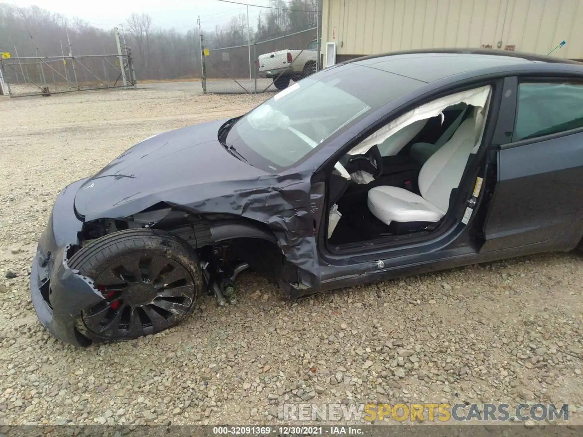 6 Photograph of a damaged car 5YJ3E1EC3MF087696 TESLA MODEL 3 2021