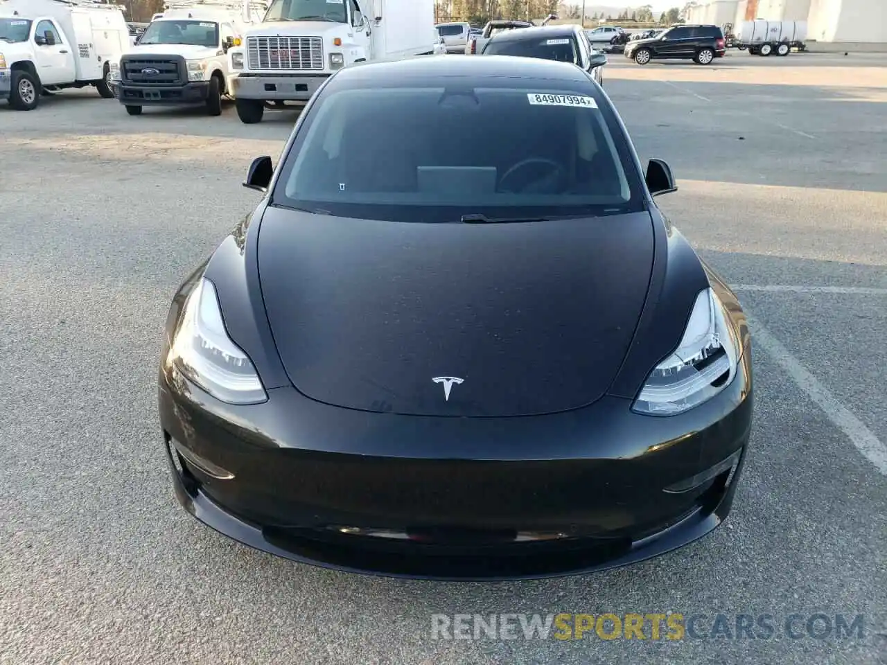 5 Photograph of a damaged car 5YJ3E1EC3MF849814 TESLA MODEL 3 2021