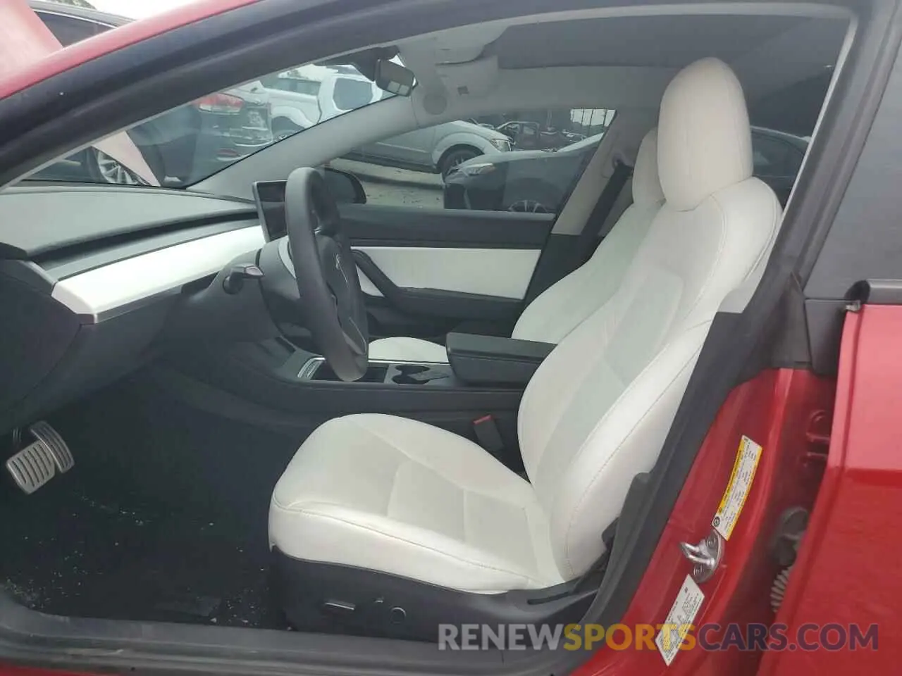 7 Photograph of a damaged car 5YJ3E1EC3MF850686 TESLA MODEL 3 2021