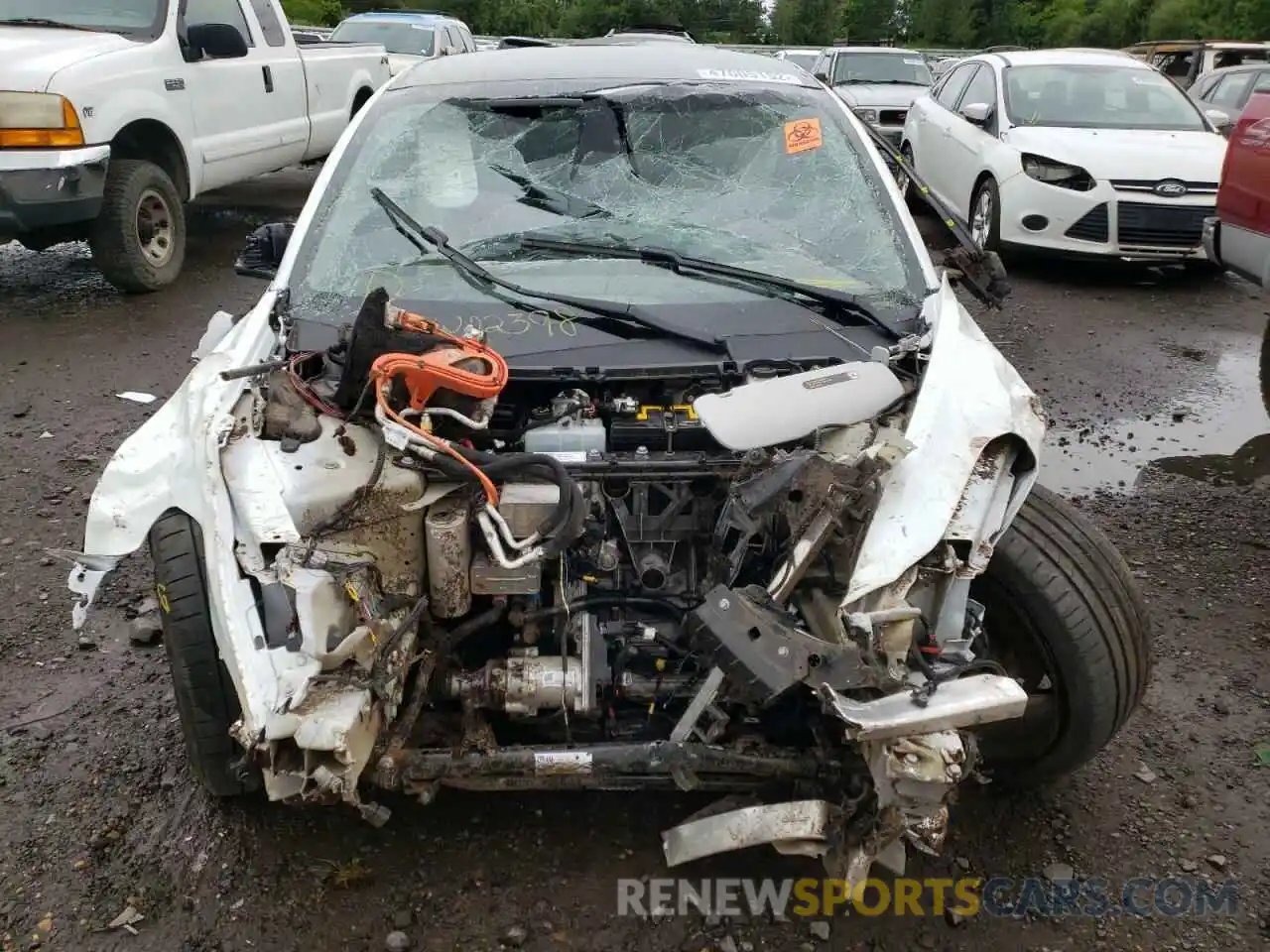 9 Photograph of a damaged car 5YJ3E1EC3MF876270 TESLA MODEL 3 2021