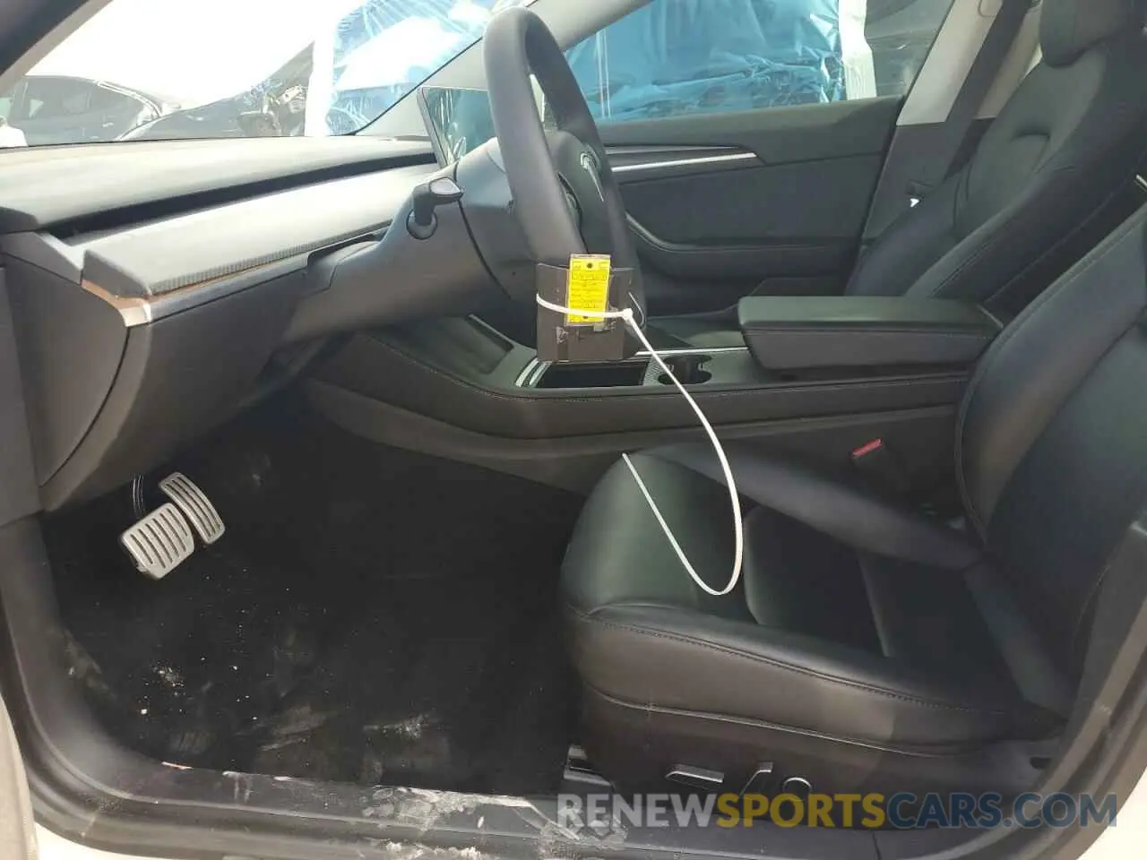7 Photograph of a damaged car 5YJ3E1EC3MF984923 TESLA MODEL 3 2021