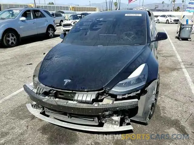 13 Photograph of a damaged car 5YJ3E1EC3MF996652 TESLA MODEL 3 2021