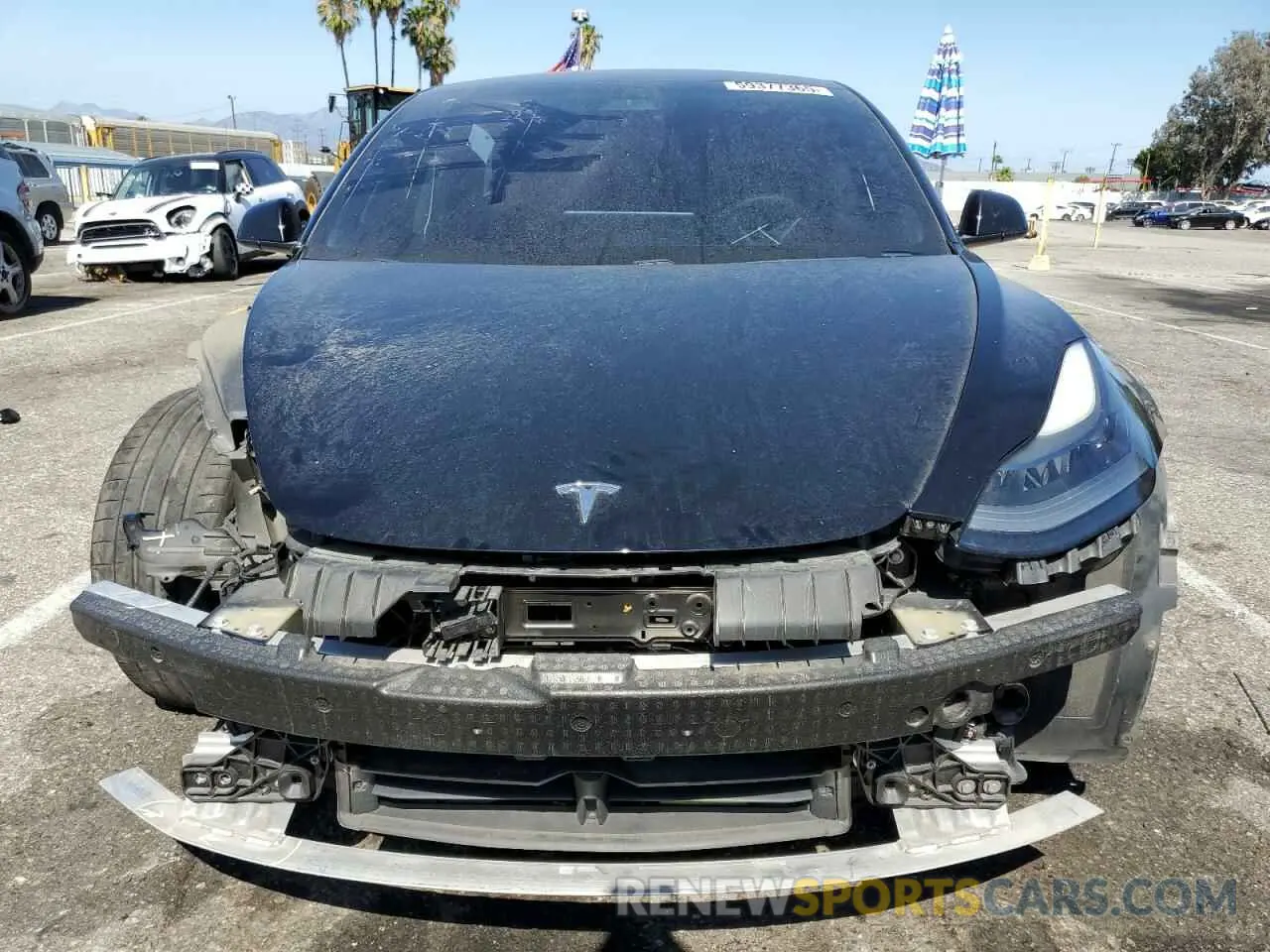 5 Photograph of a damaged car 5YJ3E1EC3MF996652 TESLA MODEL 3 2021