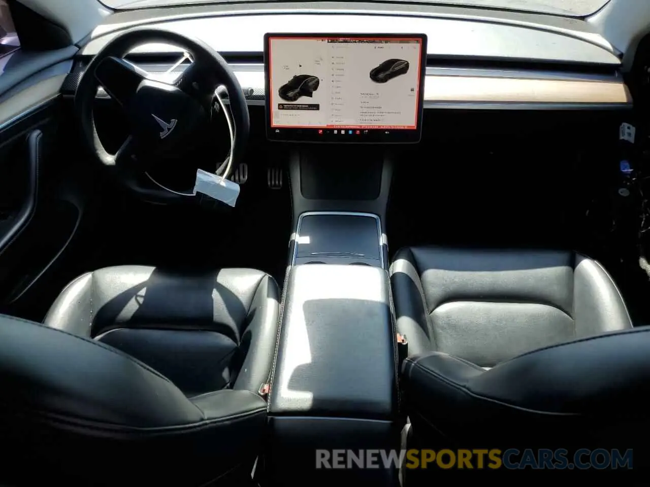 8 Photograph of a damaged car 5YJ3E1EC3MF996652 TESLA MODEL 3 2021