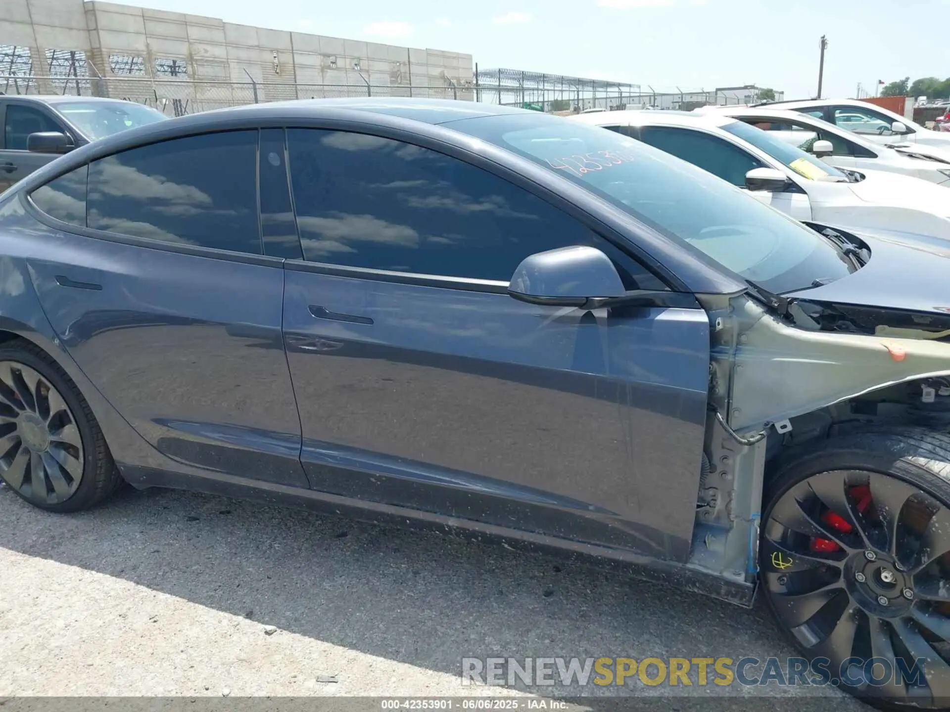 13 Photograph of a damaged car 5YJ3E1EC4MF044808 TESLA MODEL 3 2021