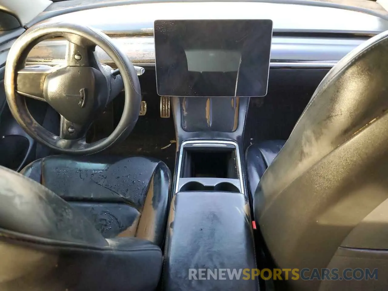 8 Photograph of a damaged car 5YJ3E1EC4MF054450 TESLA MODEL 3 2021