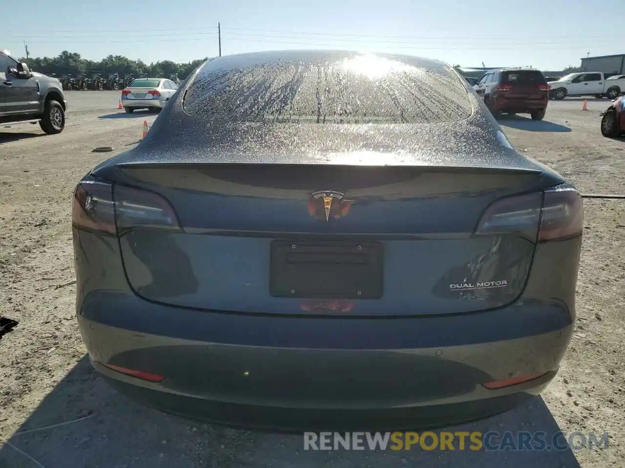 6 Photograph of a damaged car 5YJ3E1EC4MF055789 TESLA MODEL 3 2021