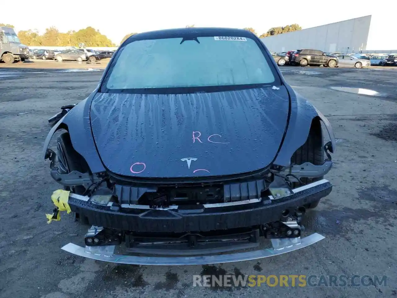 5 Photograph of a damaged car 5YJ3E1EC4MF076688 TESLA MODEL 3 2021