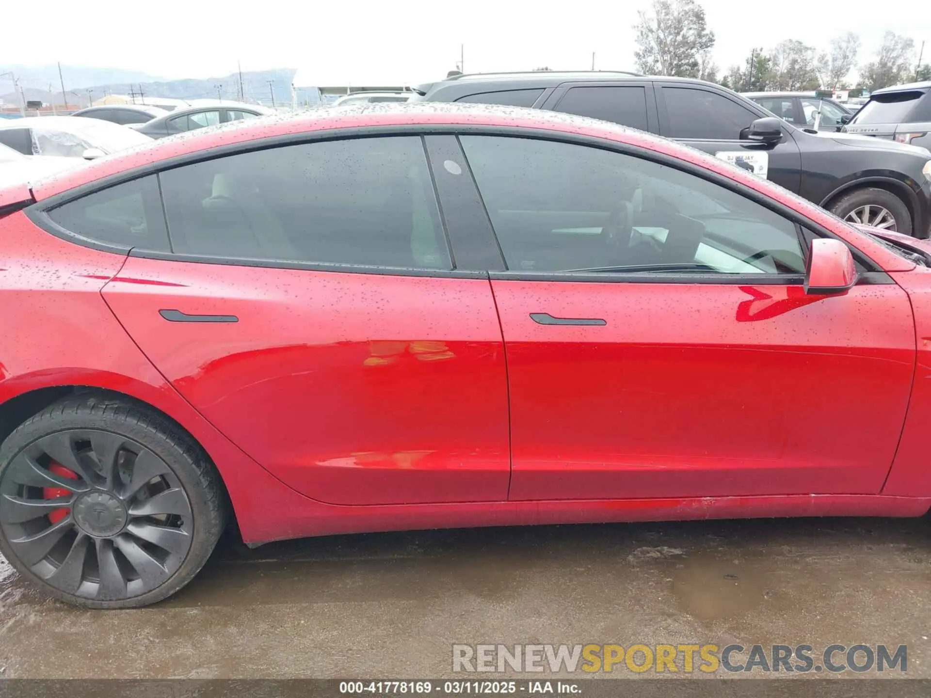 13 Photograph of a damaged car 5YJ3E1EC5MF050598 TESLA MODEL 3 2021