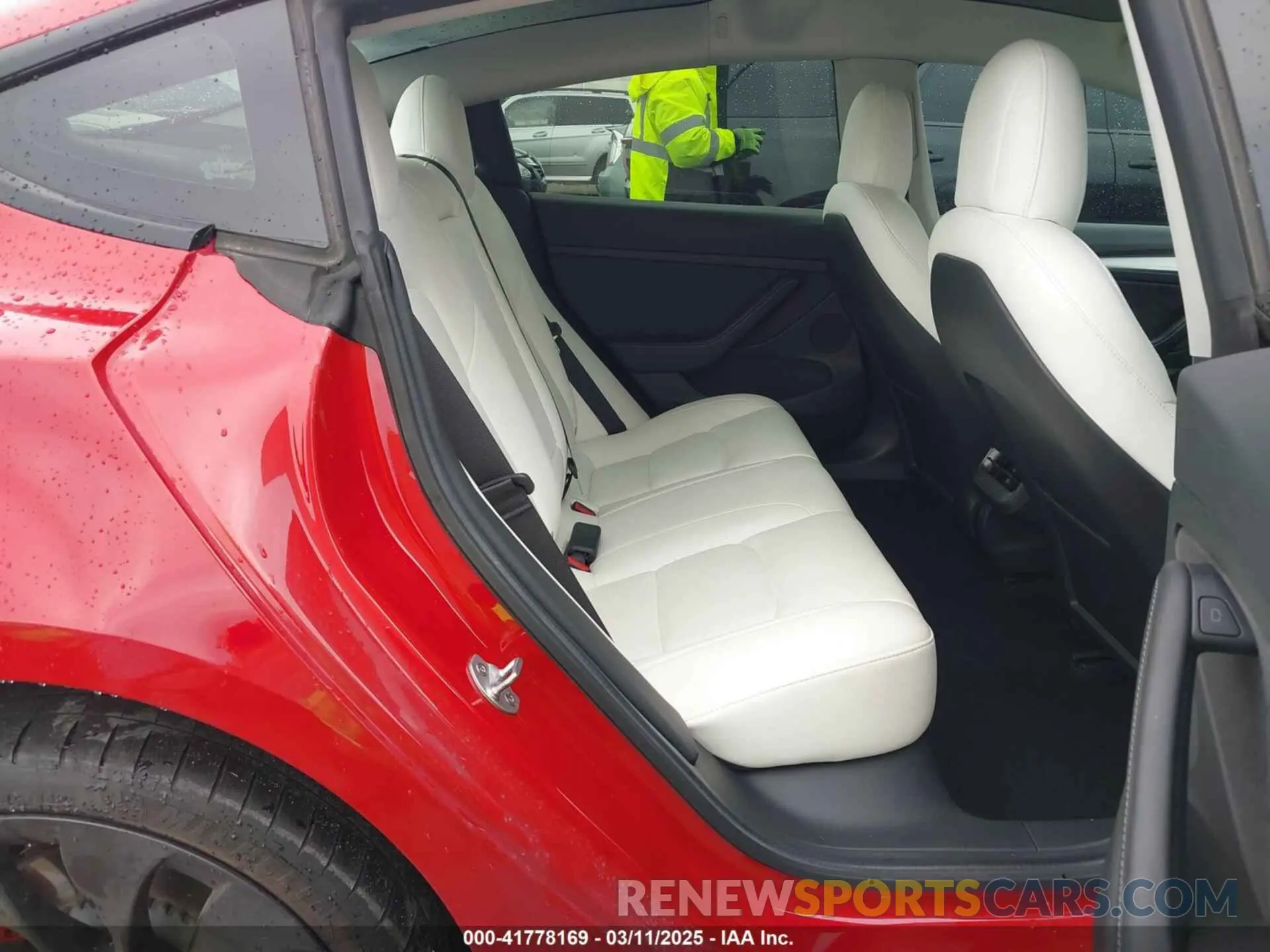 8 Photograph of a damaged car 5YJ3E1EC5MF050598 TESLA MODEL 3 2021