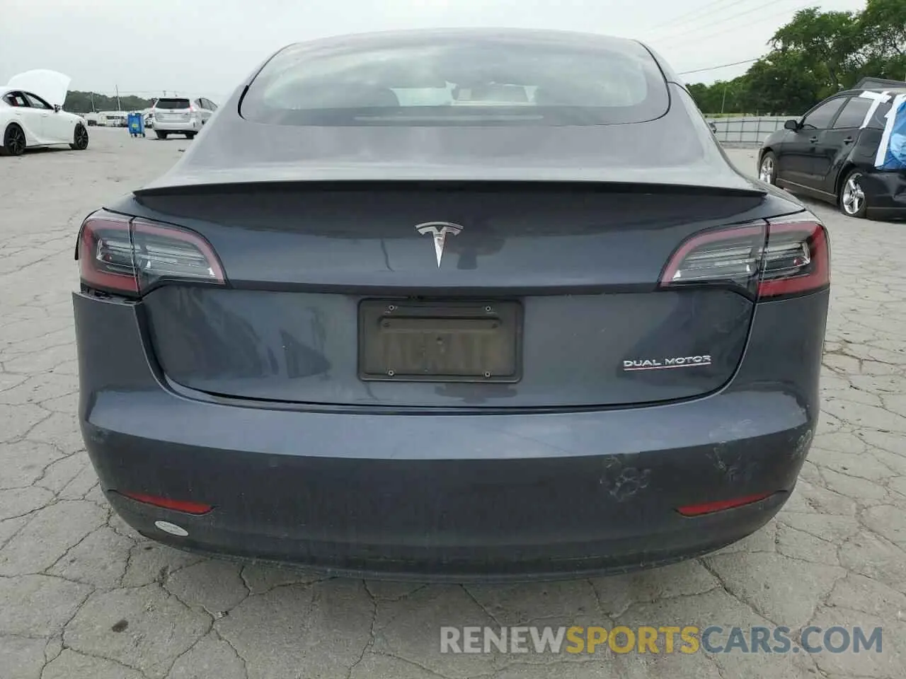 6 Photograph of a damaged car 5YJ3E1EC5MF064890 TESLA MODEL 3 2021