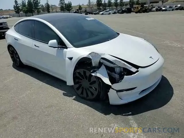 13 Photograph of a damaged car 5YJ3E1EC5MF076277 TESLA MODEL 3 2021