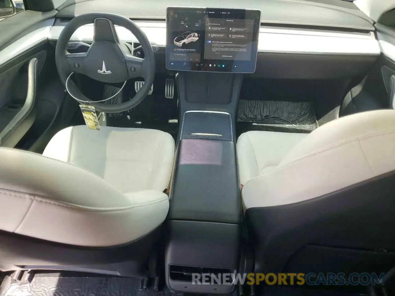 8 Photograph of a damaged car 5YJ3E1EC5MF076277 TESLA MODEL 3 2021