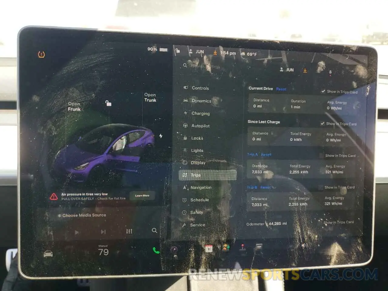9 Photograph of a damaged car 5YJ3E1EC5MF077493 TESLA MODEL 3 2021