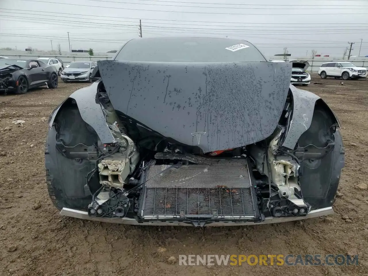 5 Photograph of a damaged car 5YJ3E1EC5MF097999 TESLA MODEL 3 2021