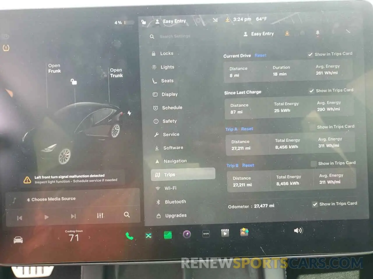 9 Photograph of a damaged car 5YJ3E1EC5MF097999 TESLA MODEL 3 2021