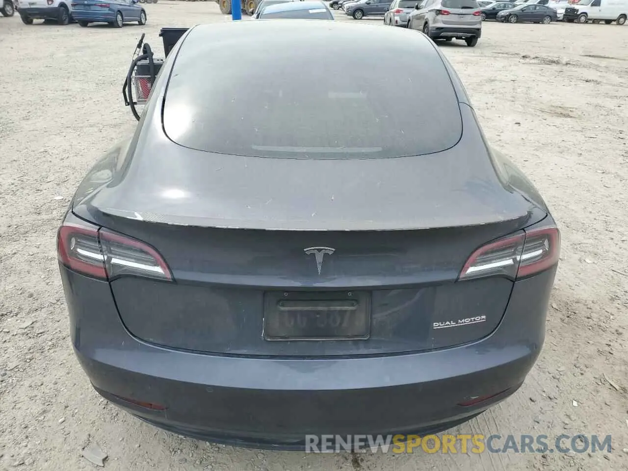6 Photograph of a damaged car 5YJ3E1EC5MF984986 TESLA MODEL 3 2021