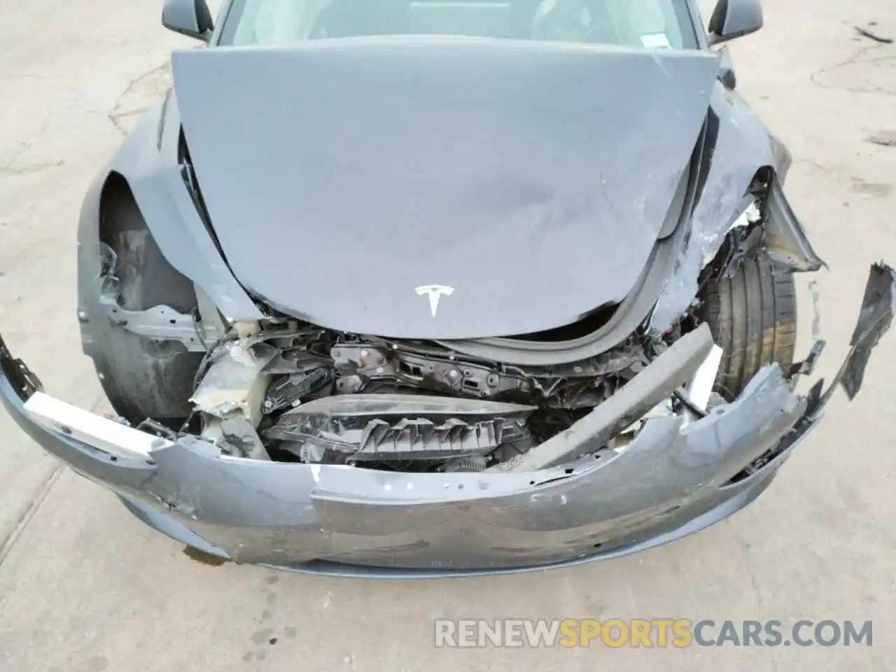 7 Photograph of a damaged car 5YJ3E1EC6MF061092 TESLA MODEL 3 2021