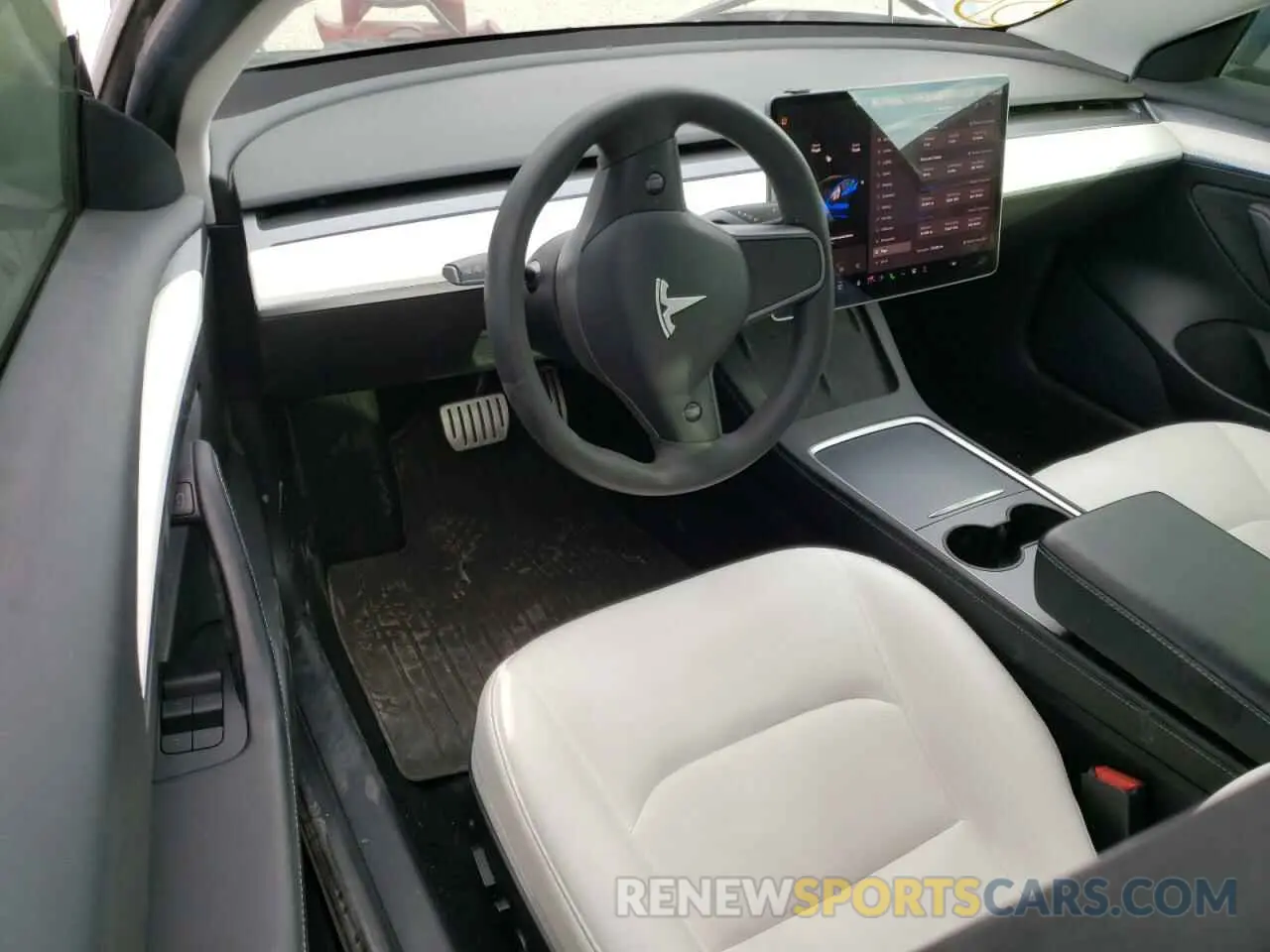 8 Photograph of a damaged car 5YJ3E1EC6MF071234 TESLA MODEL 3 2021