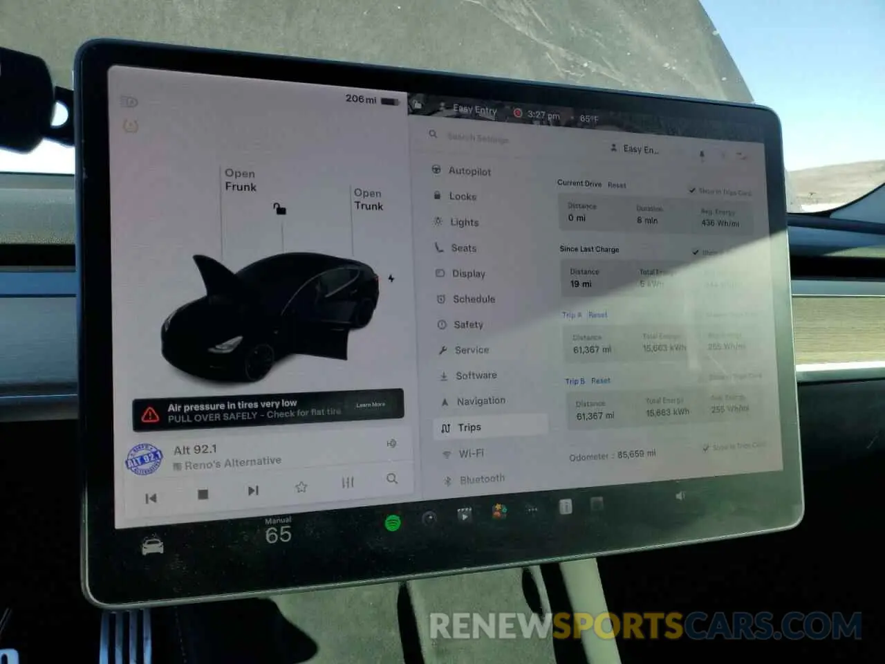 9 Photograph of a damaged car 5YJ3E1EC6MF935716 TESLA MODEL 3 2021