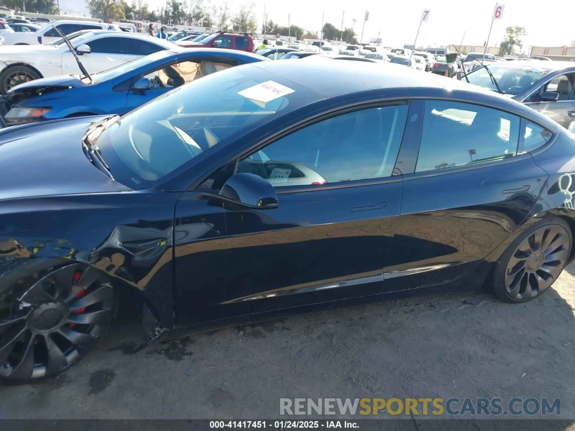 14 Photograph of a damaged car 5YJ3E1EC6MF999321 TESLA MODEL 3 2021