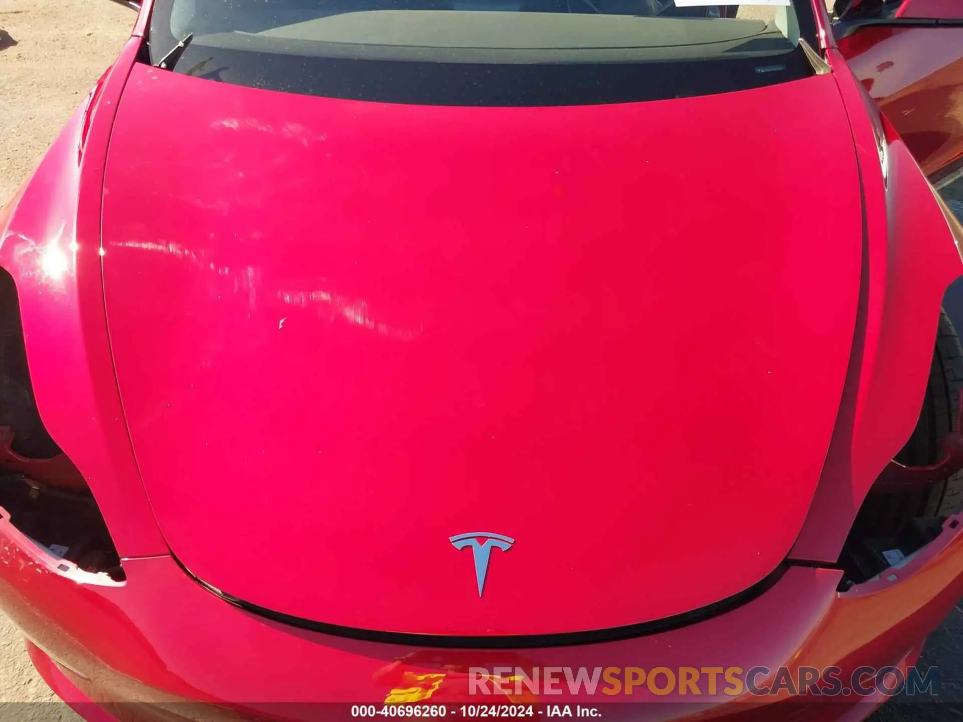 10 Photograph of a damaged car 5YJ3E1EC7MF001631 TESLA MODEL 3 2021