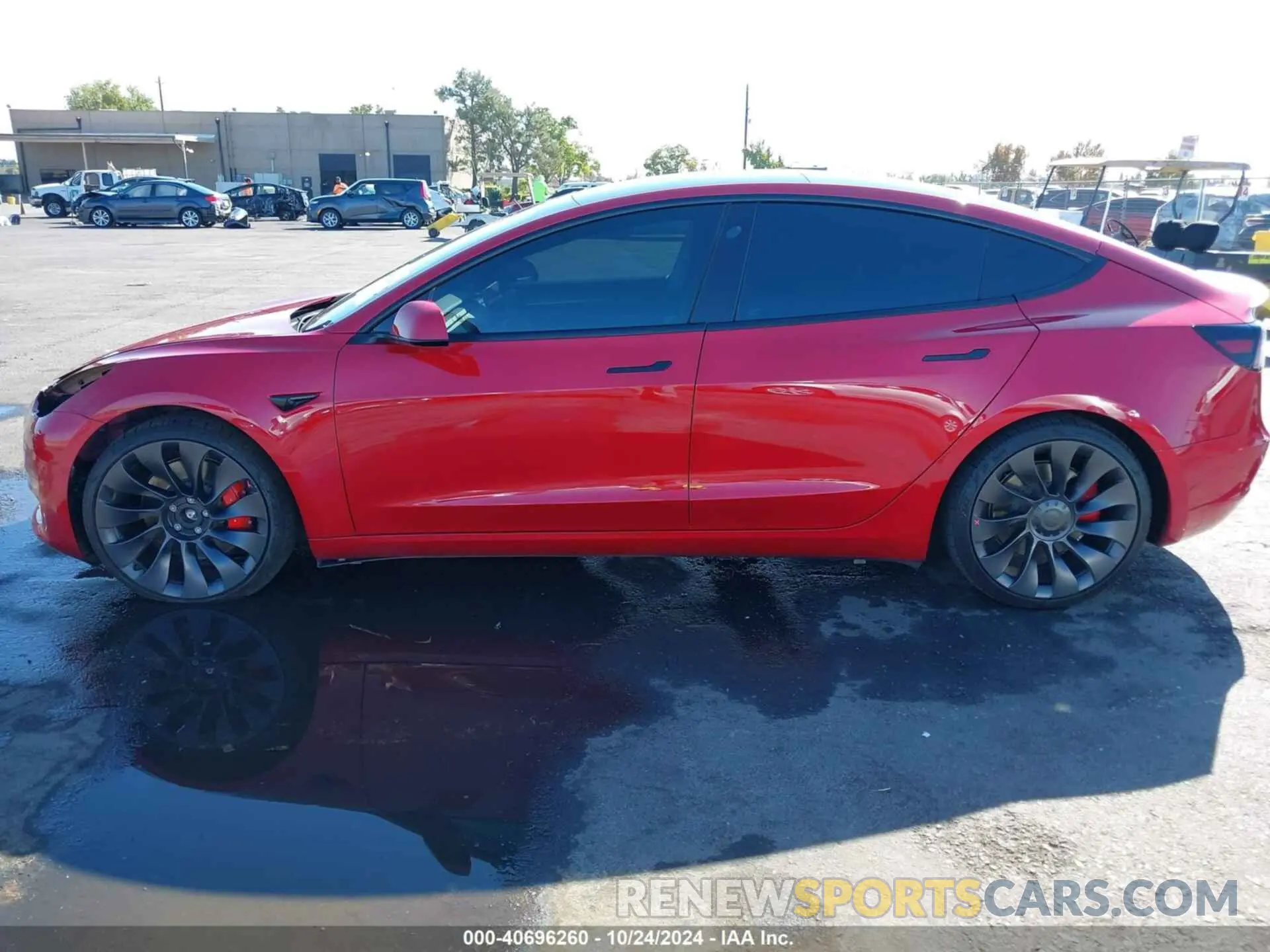 15 Photograph of a damaged car 5YJ3E1EC7MF001631 TESLA MODEL 3 2021