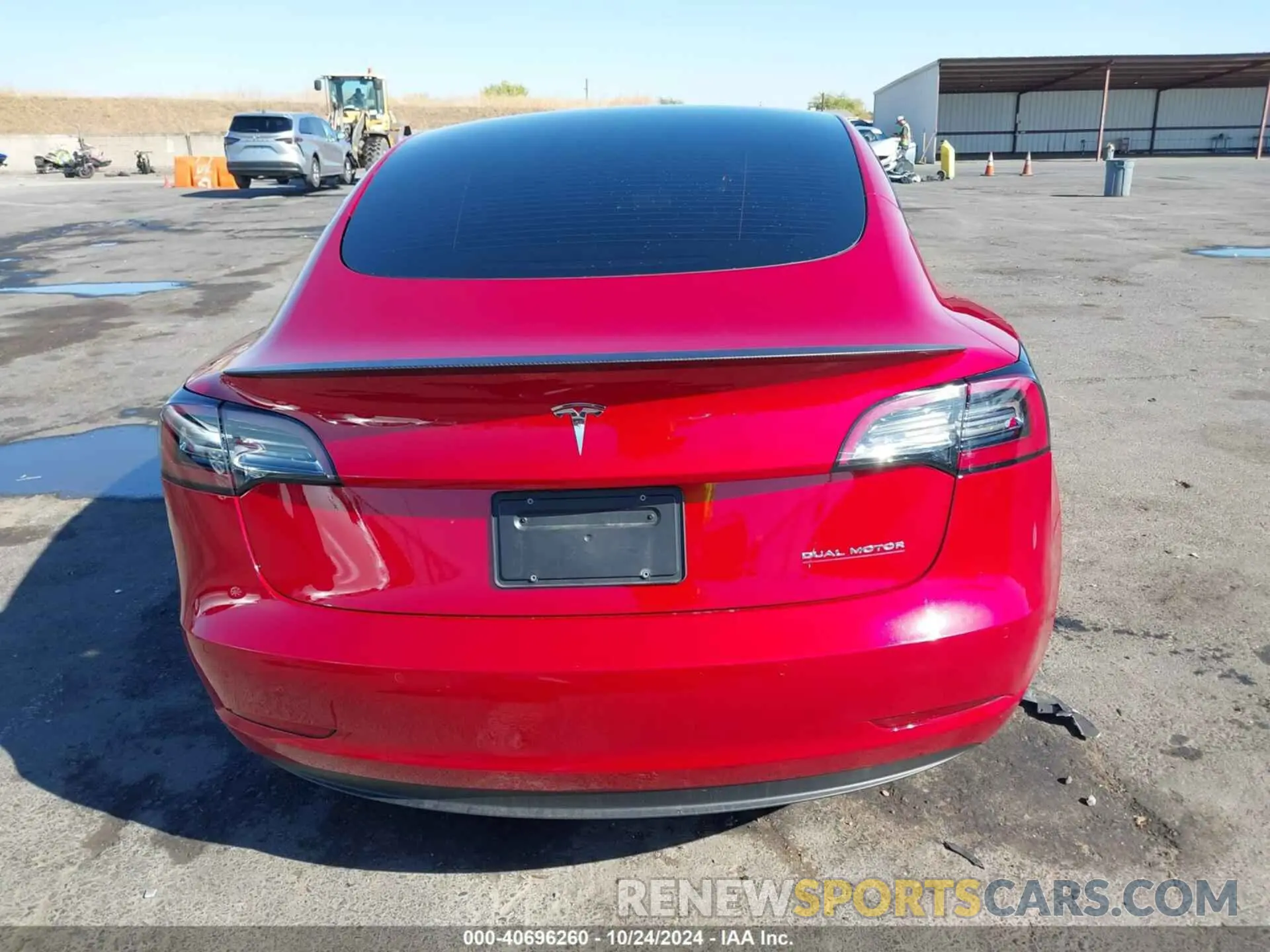 17 Photograph of a damaged car 5YJ3E1EC7MF001631 TESLA MODEL 3 2021