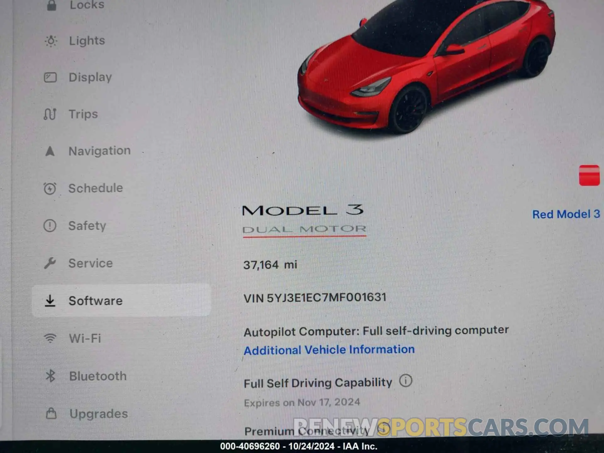 7 Photograph of a damaged car 5YJ3E1EC7MF001631 TESLA MODEL 3 2021