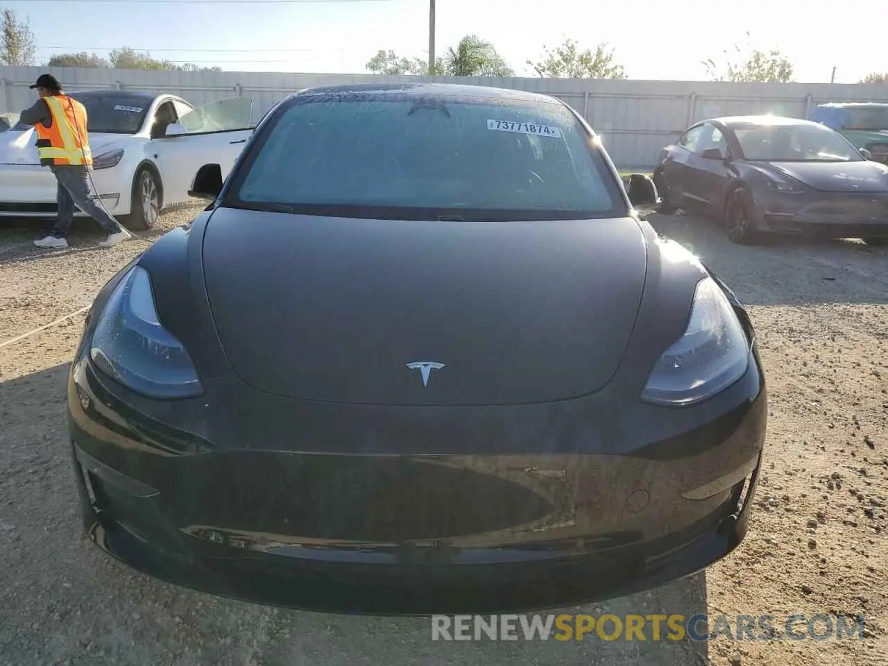 5 Photograph of a damaged car 5YJ3E1EC7MF049436 TESLA MODEL 3 2021