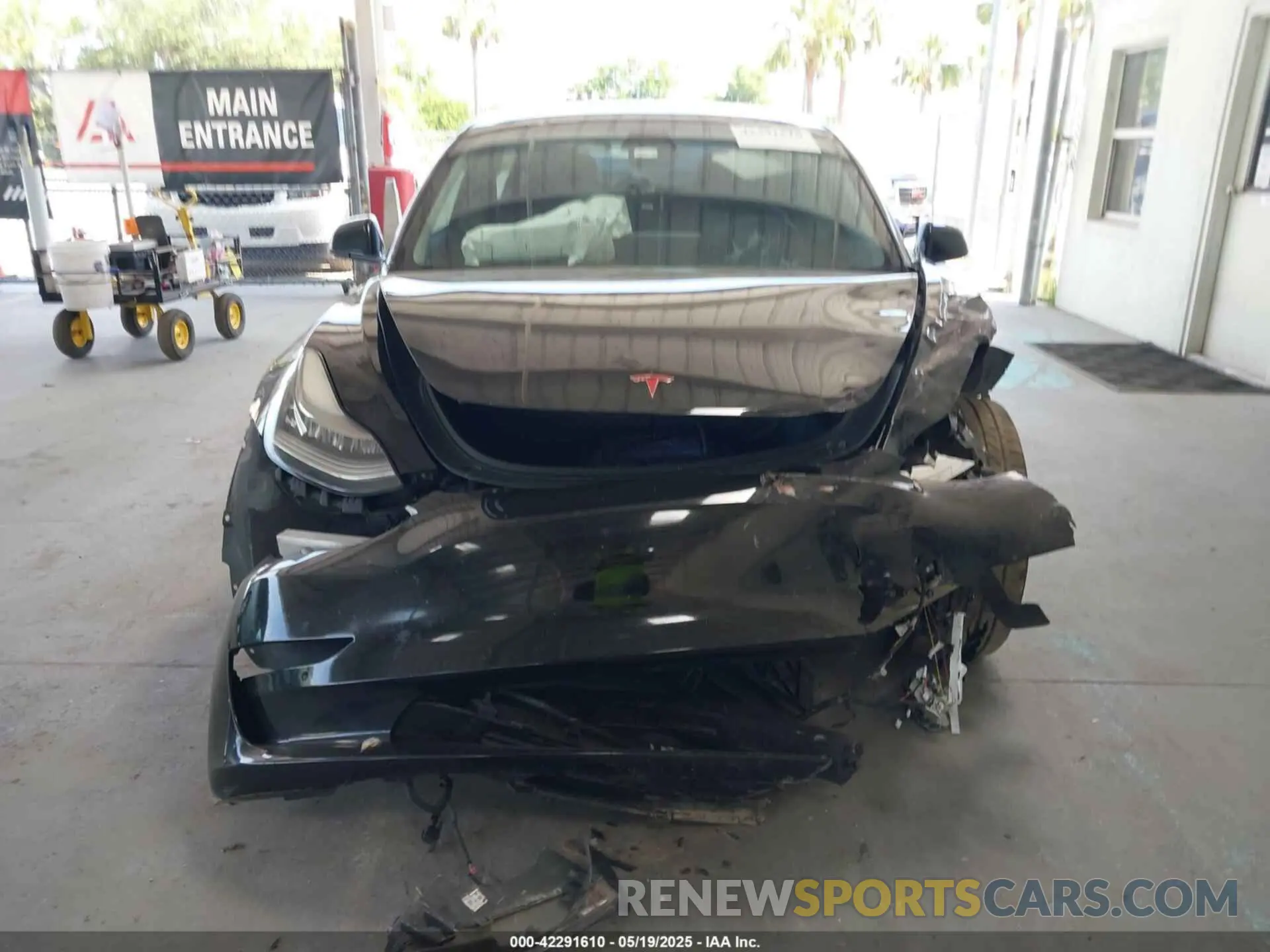 12 Photograph of a damaged car 5YJ3E1EC7MF849489 TESLA MODEL 3 2021