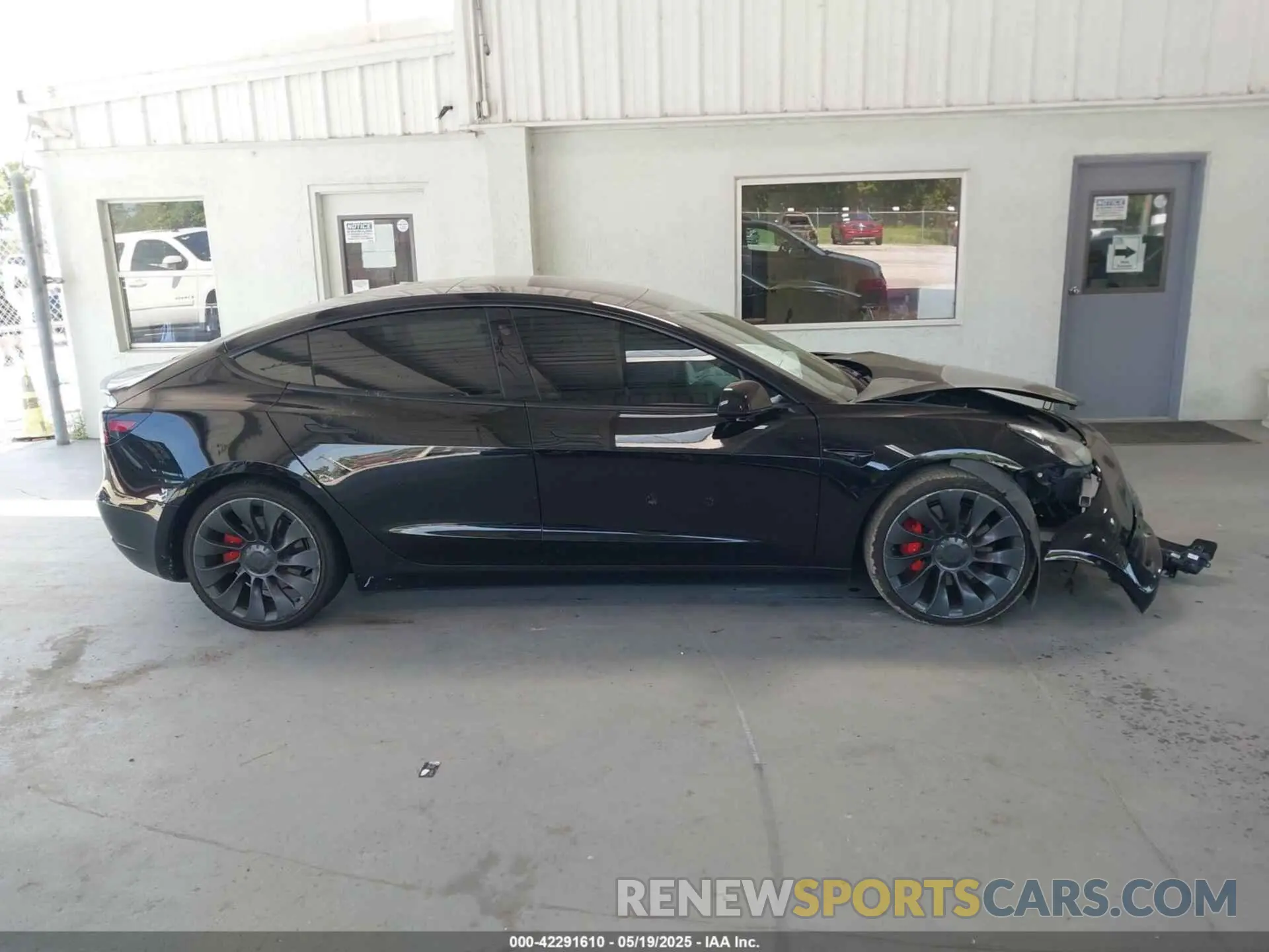 13 Photograph of a damaged car 5YJ3E1EC7MF849489 TESLA MODEL 3 2021