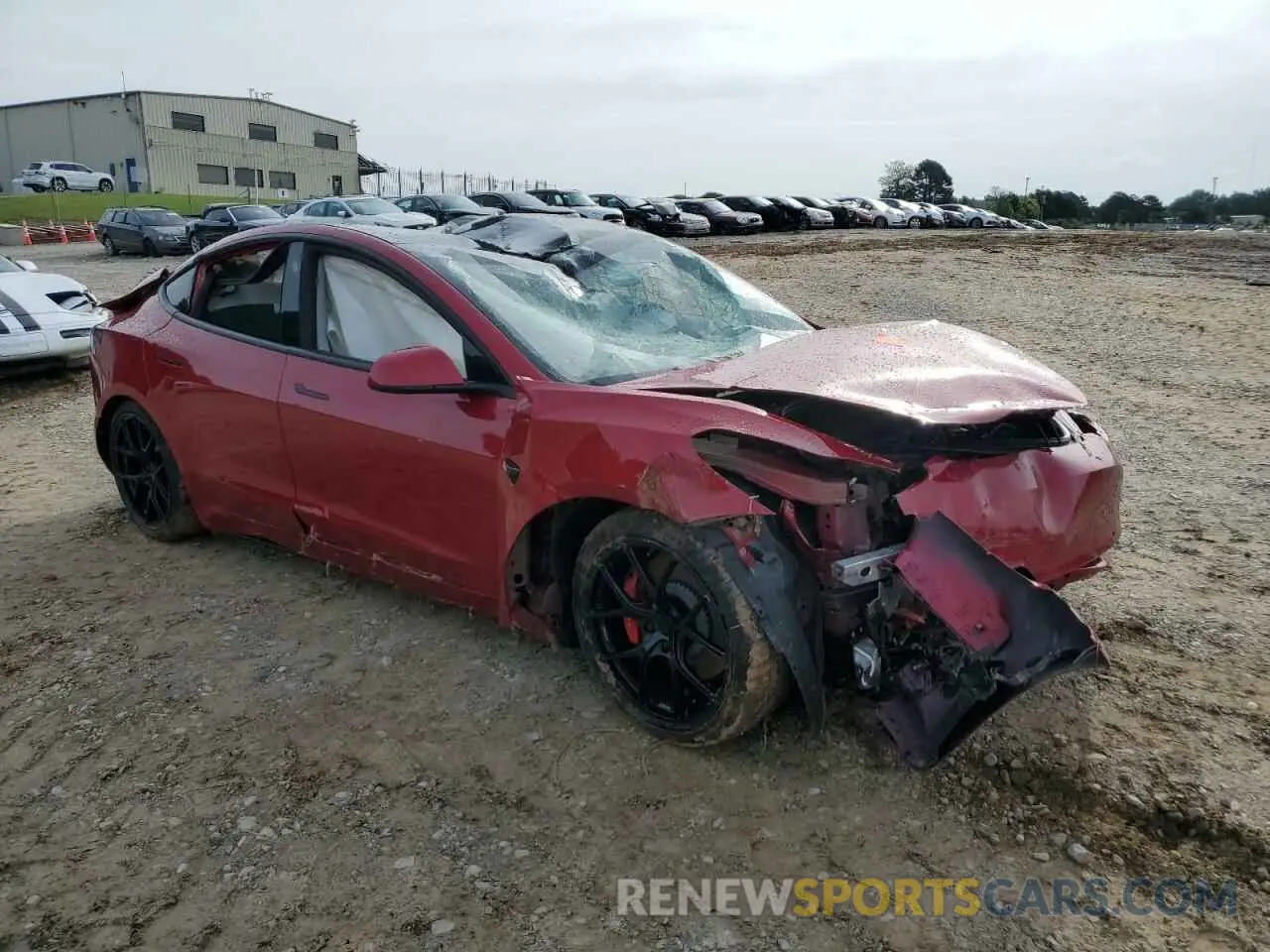 4 Photograph of a damaged car 5YJ3E1EC8MF850697 TESLA MODEL 3 2021
