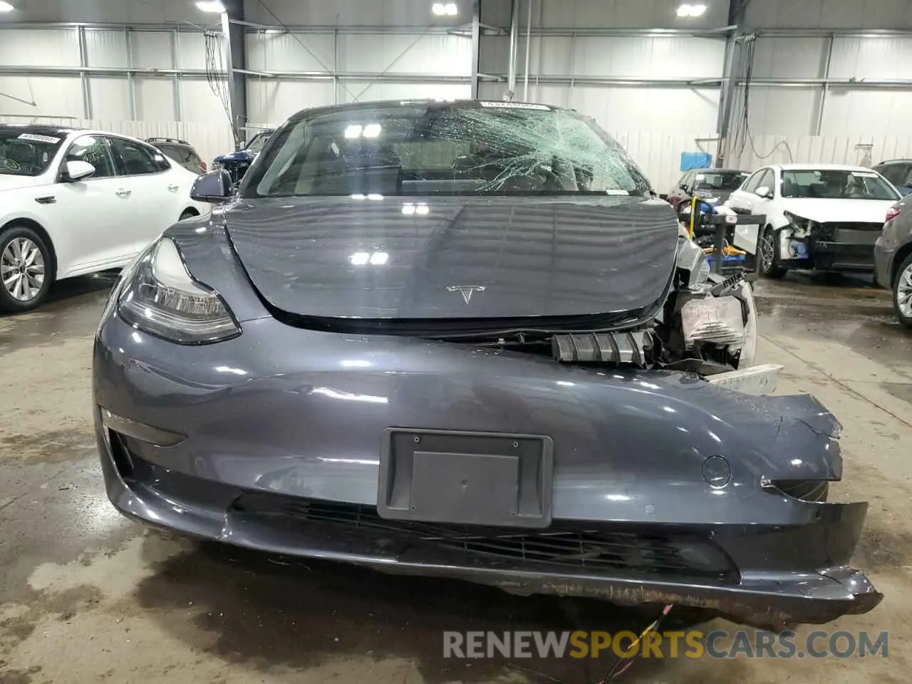 5 Photograph of a damaged car 5YJ3E1EC8MF860680 TESLA MODEL 3 2021