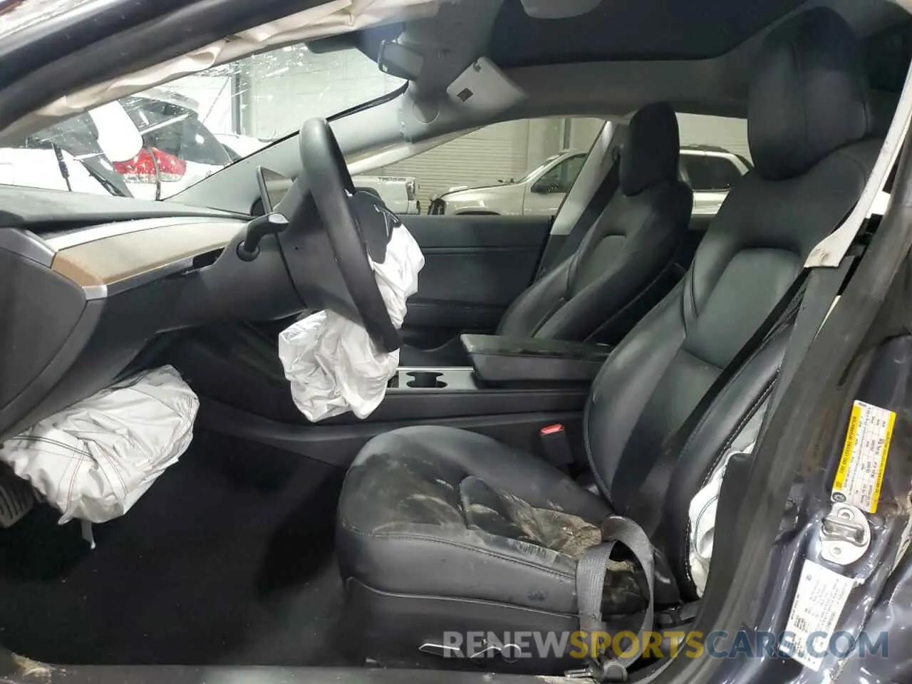 7 Photograph of a damaged car 5YJ3E1EC8MF860680 TESLA MODEL 3 2021