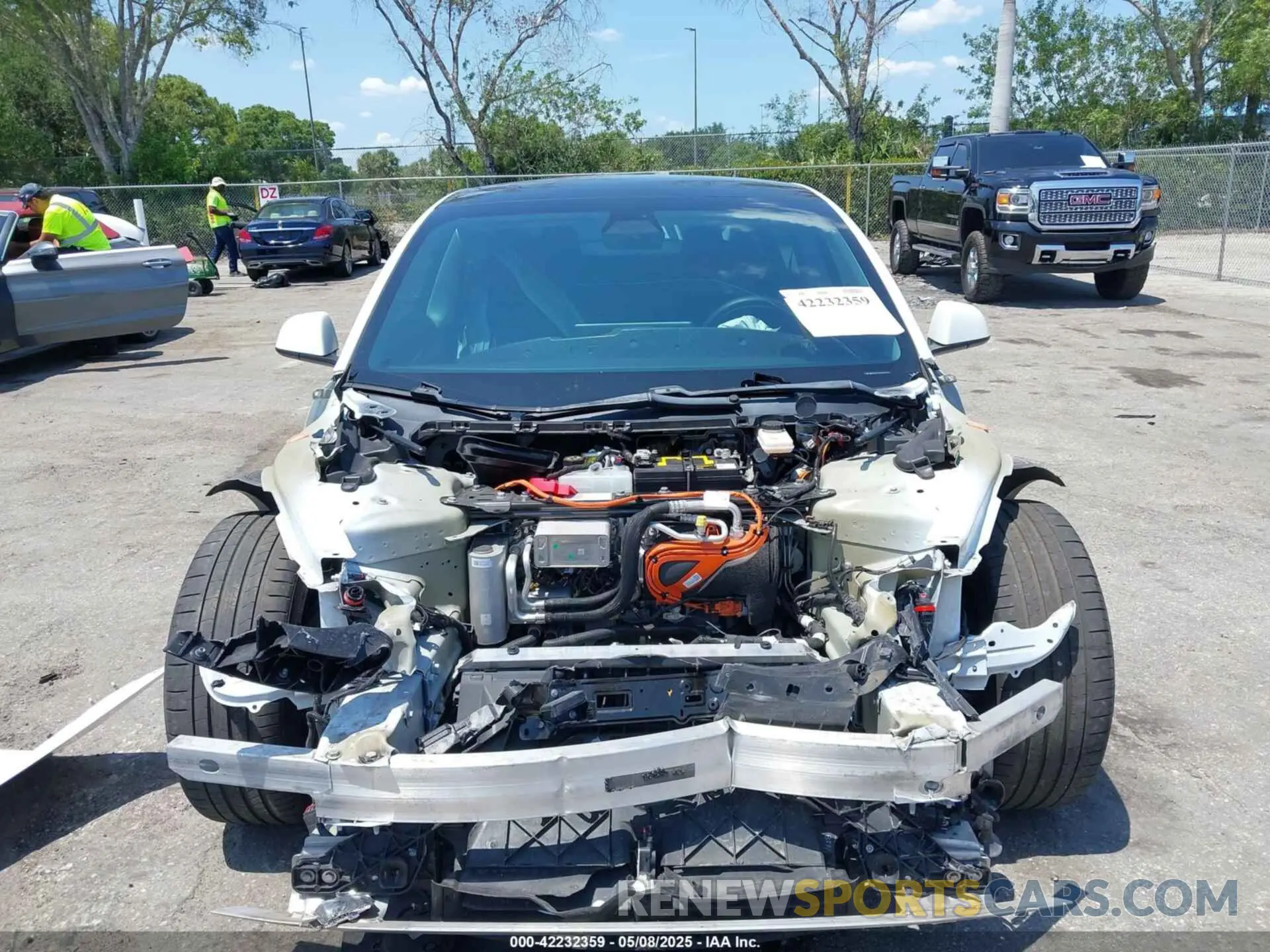 13 Photograph of a damaged car 5YJ3E1EC8MF984920 TESLA MODEL 3 2021