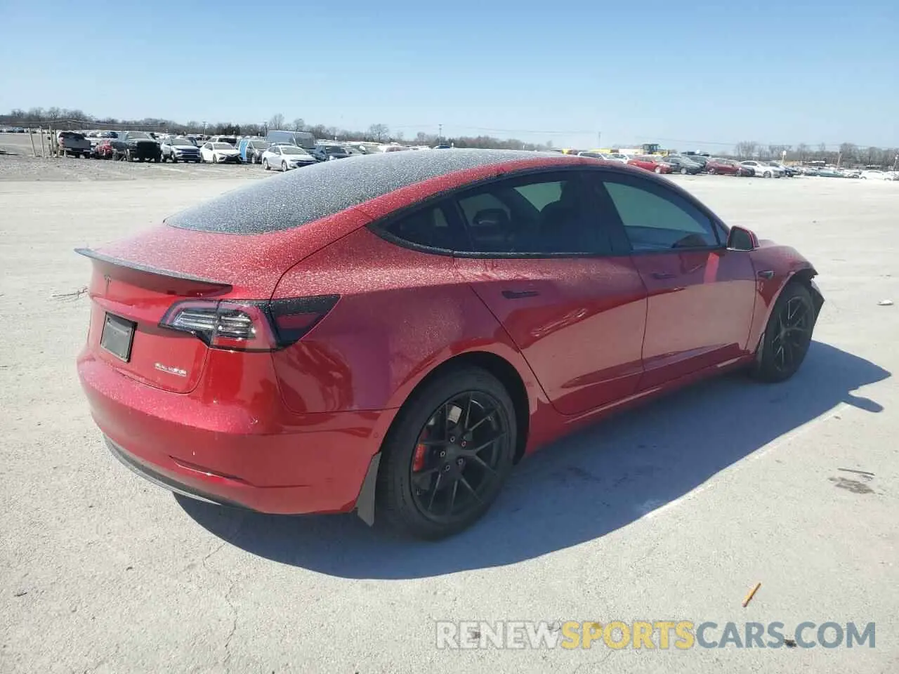 3 Photograph of a damaged car 5YJ3E1EC9MF013392 TESLA MODEL 3 2021