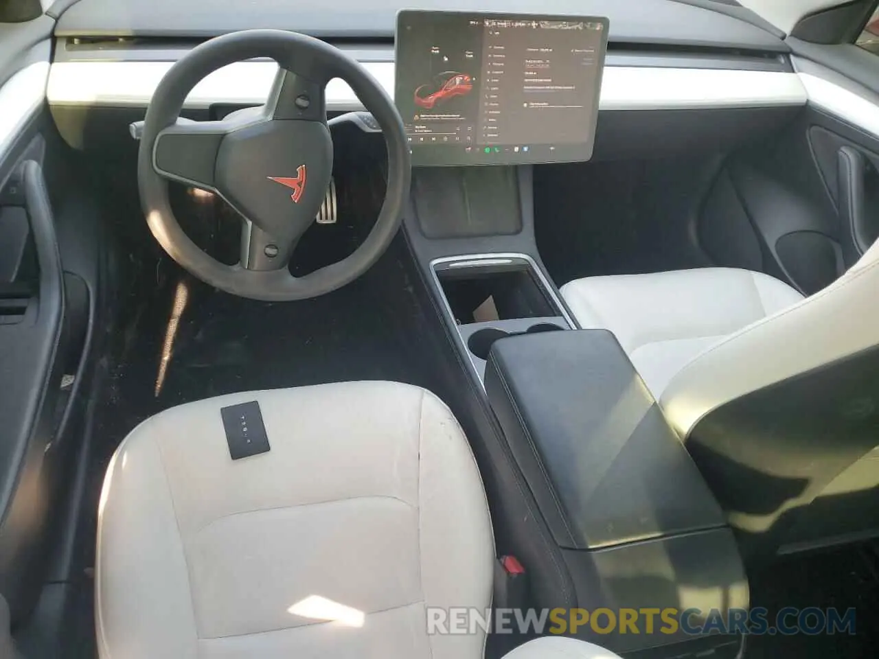 8 Photograph of a damaged car 5YJ3E1EC9MF013392 TESLA MODEL 3 2021