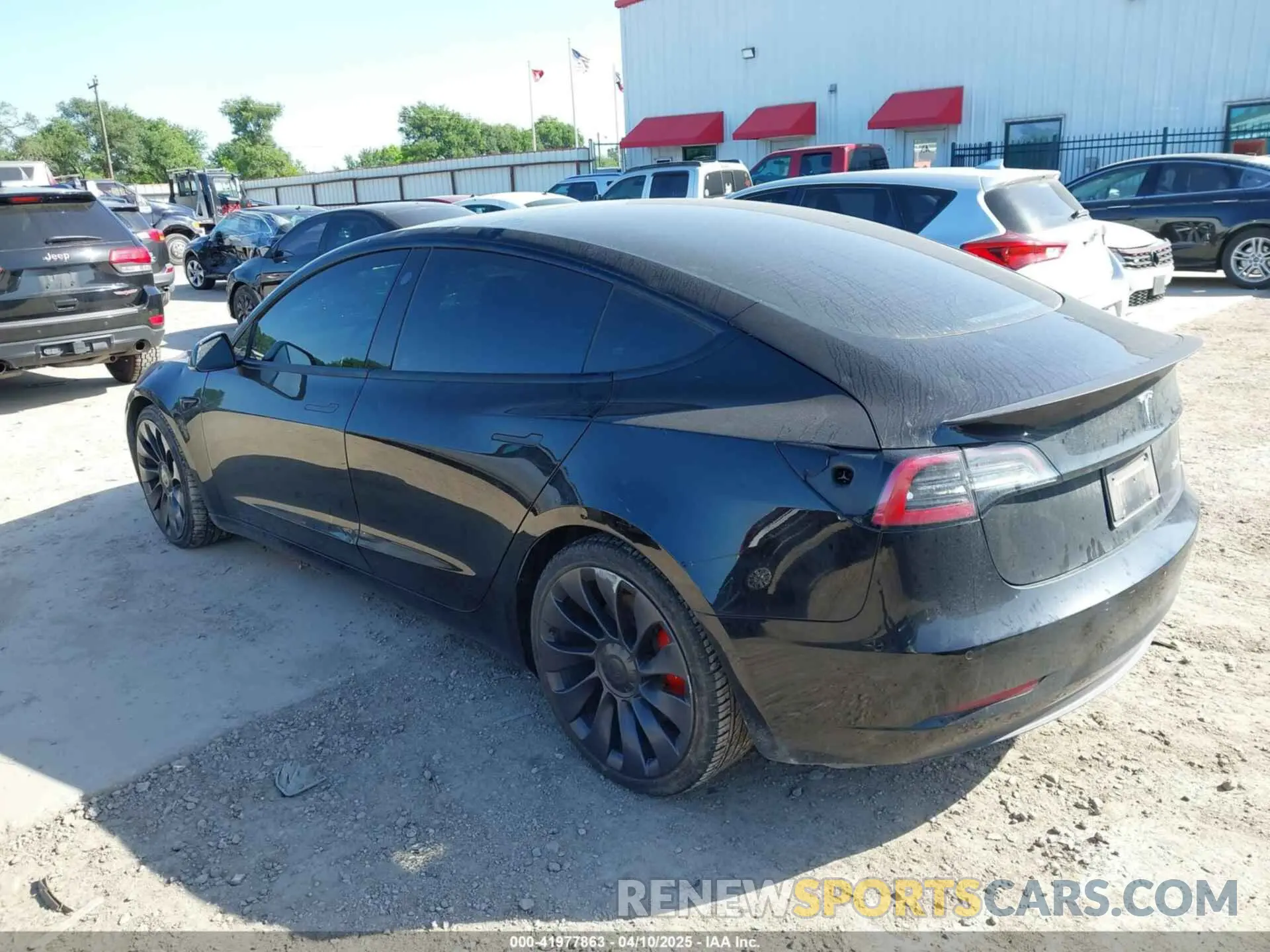 3 Photograph of a damaged car 5YJ3E1EC9MF026546 TESLA MODEL 3 2021