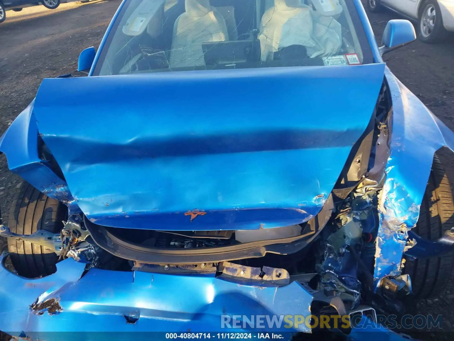 10 Photograph of a damaged car 5YJ3E1EC9MF059675 TESLA MODEL 3 2021