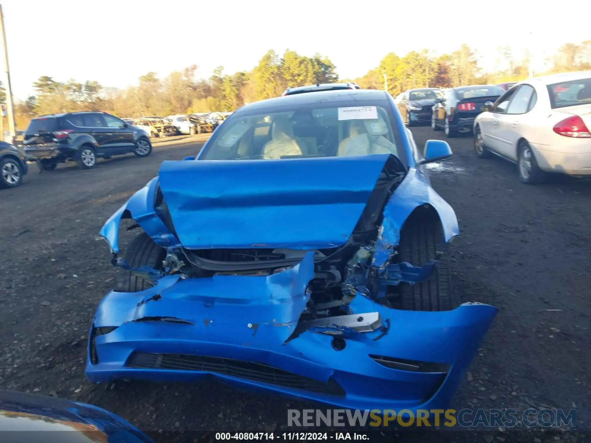 11 Photograph of a damaged car 5YJ3E1EC9MF059675 TESLA MODEL 3 2021