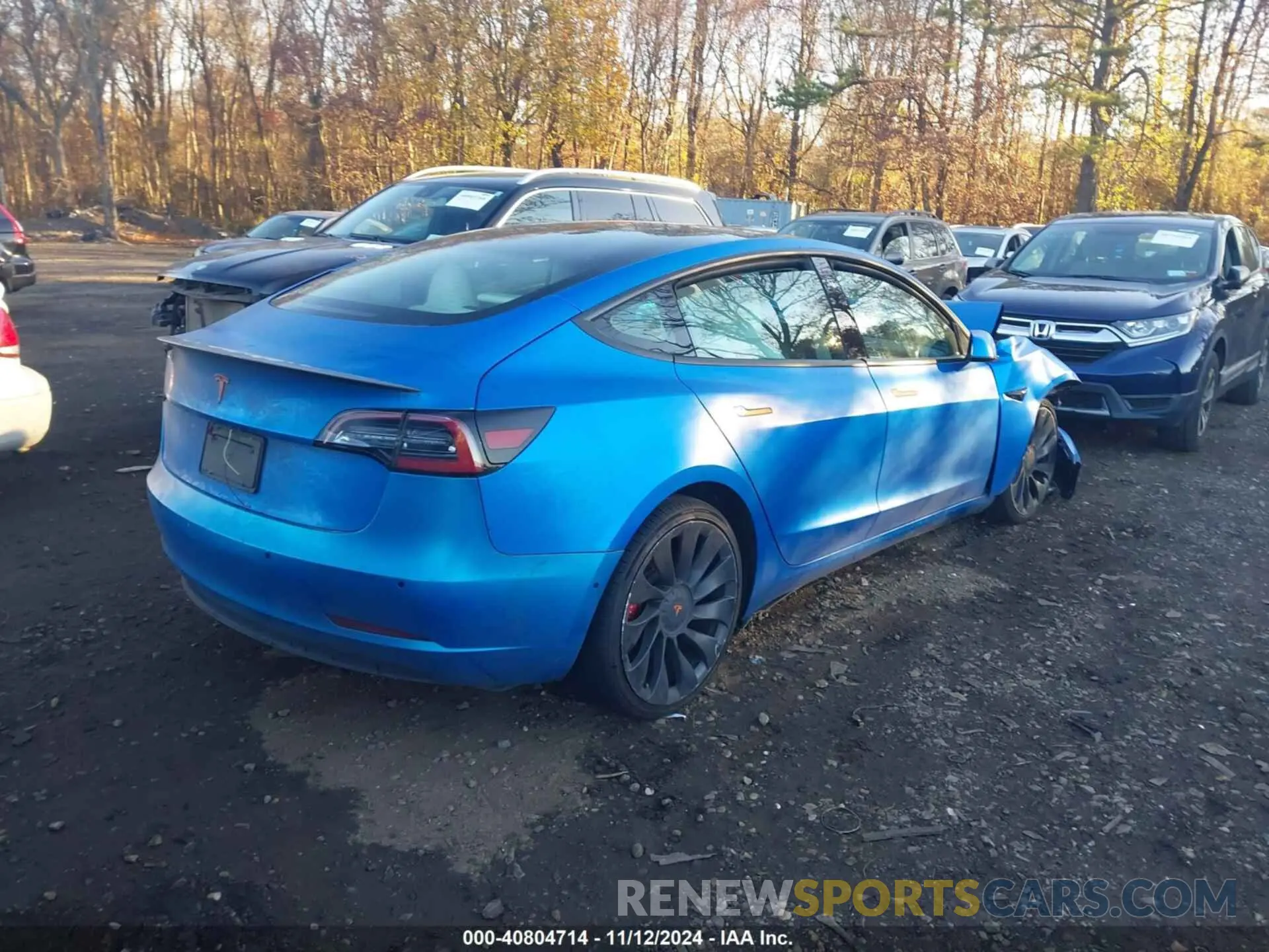 4 Photograph of a damaged car 5YJ3E1EC9MF059675 TESLA MODEL 3 2021