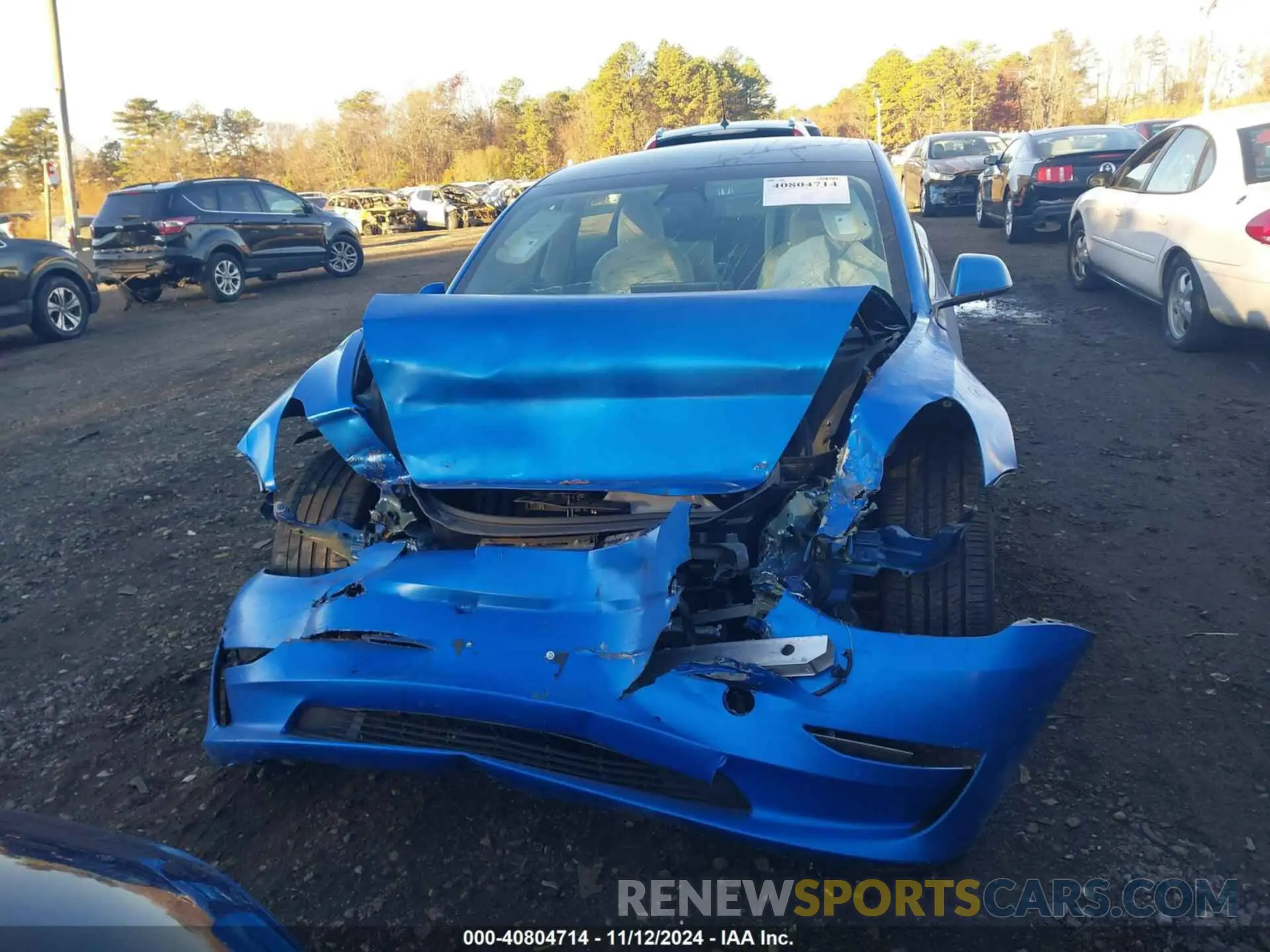 6 Photograph of a damaged car 5YJ3E1EC9MF059675 TESLA MODEL 3 2021