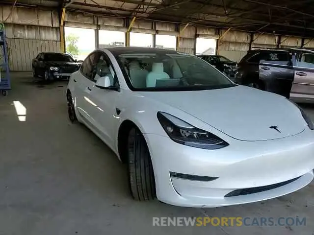 13 Photograph of a damaged car 5YJ3E1EC9MF062673 TESLA MODEL 3 2021