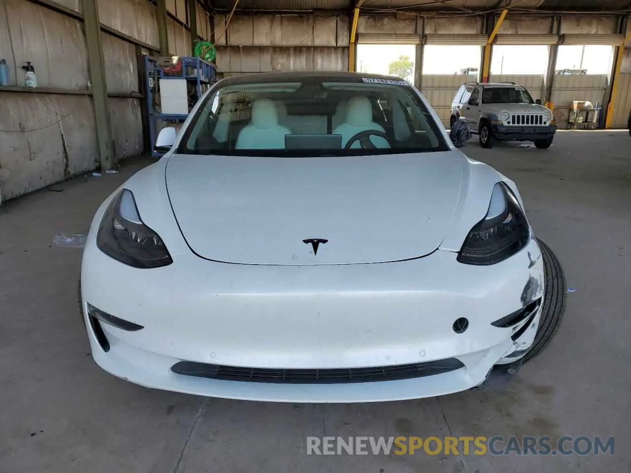 5 Photograph of a damaged car 5YJ3E1EC9MF062673 TESLA MODEL 3 2021