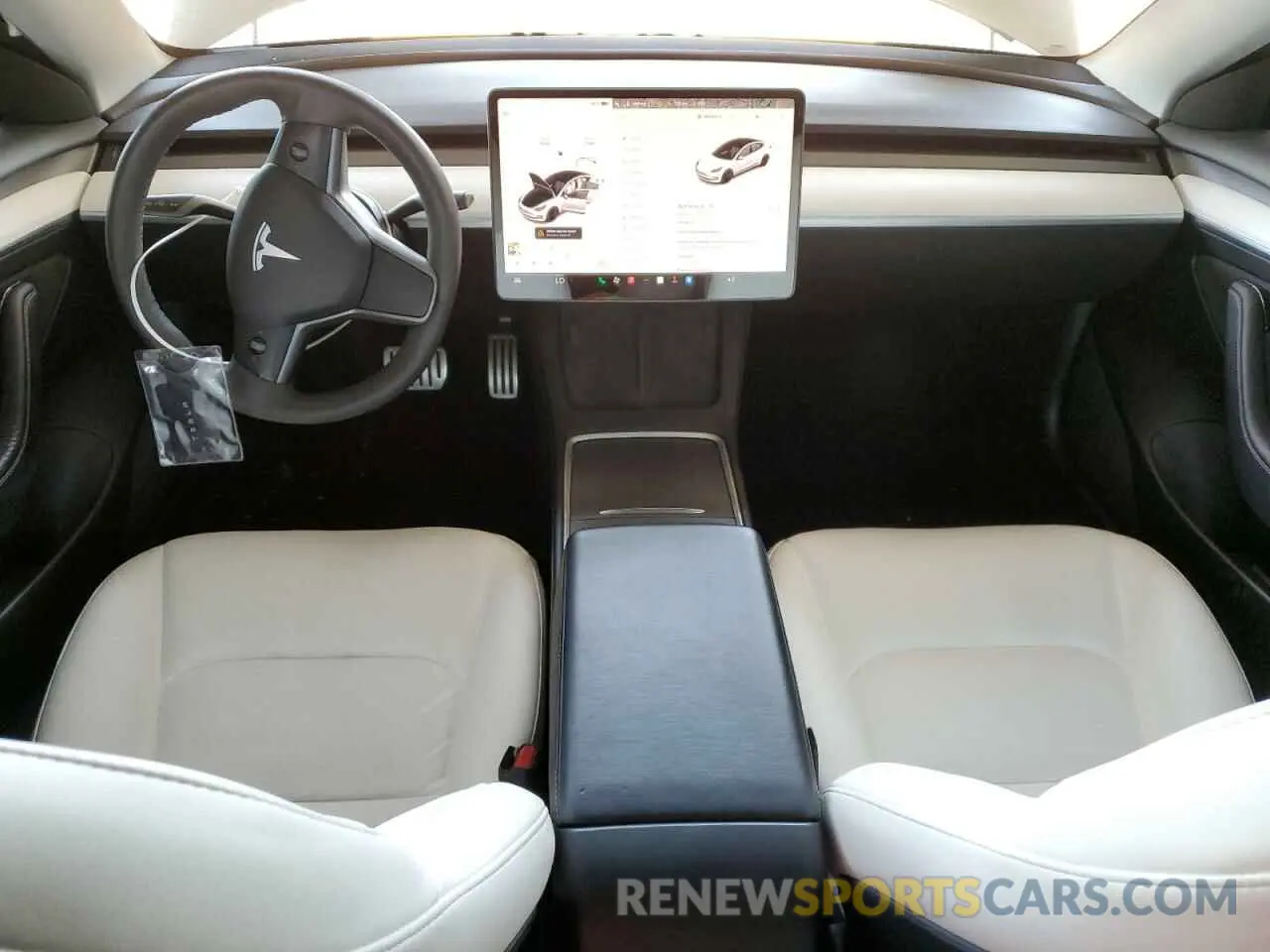 8 Photograph of a damaged car 5YJ3E1EC9MF062673 TESLA MODEL 3 2021