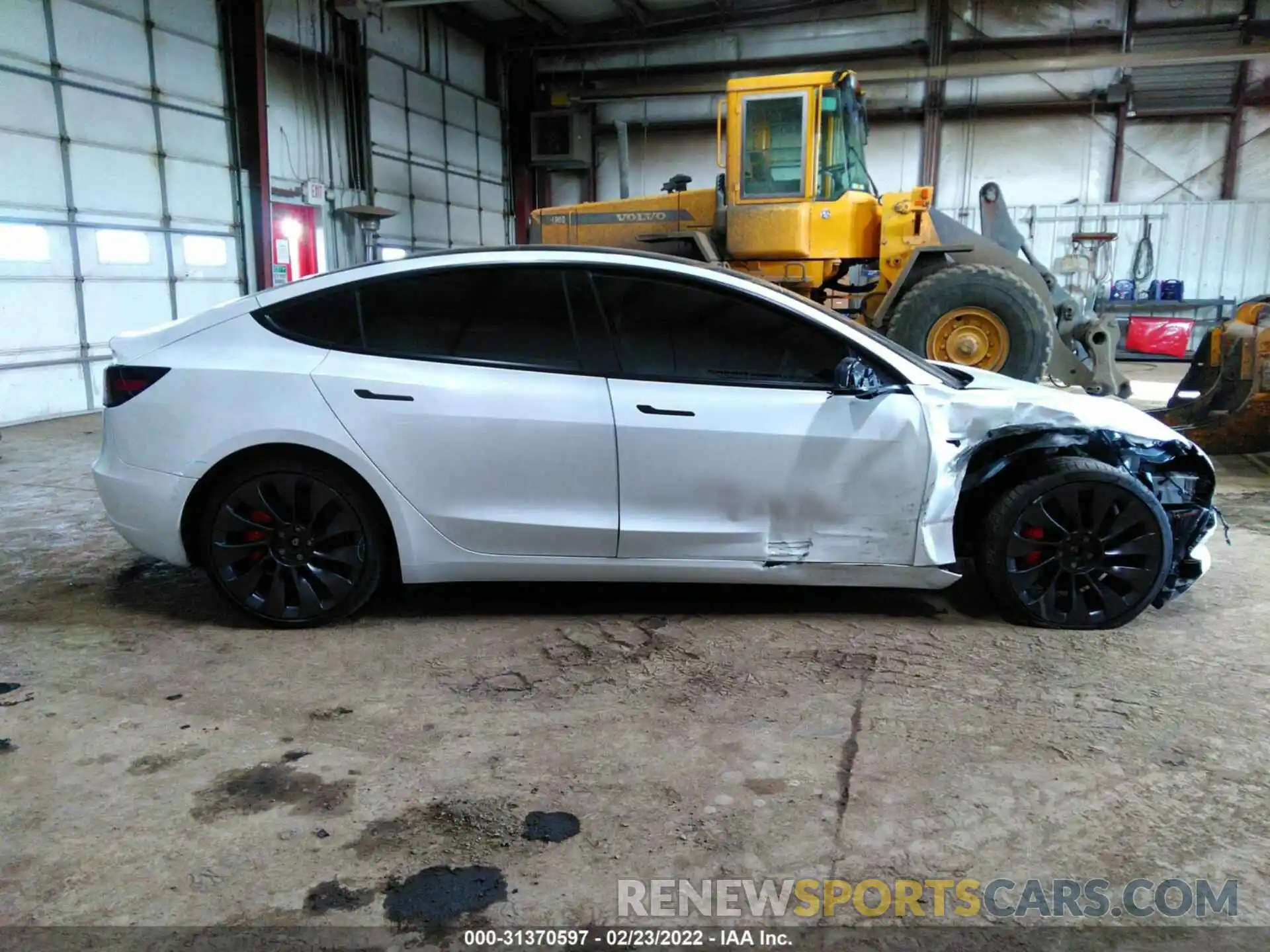 6 Photograph of a damaged car 5YJ3E1EC9MF849770 TESLA MODEL 3 2021