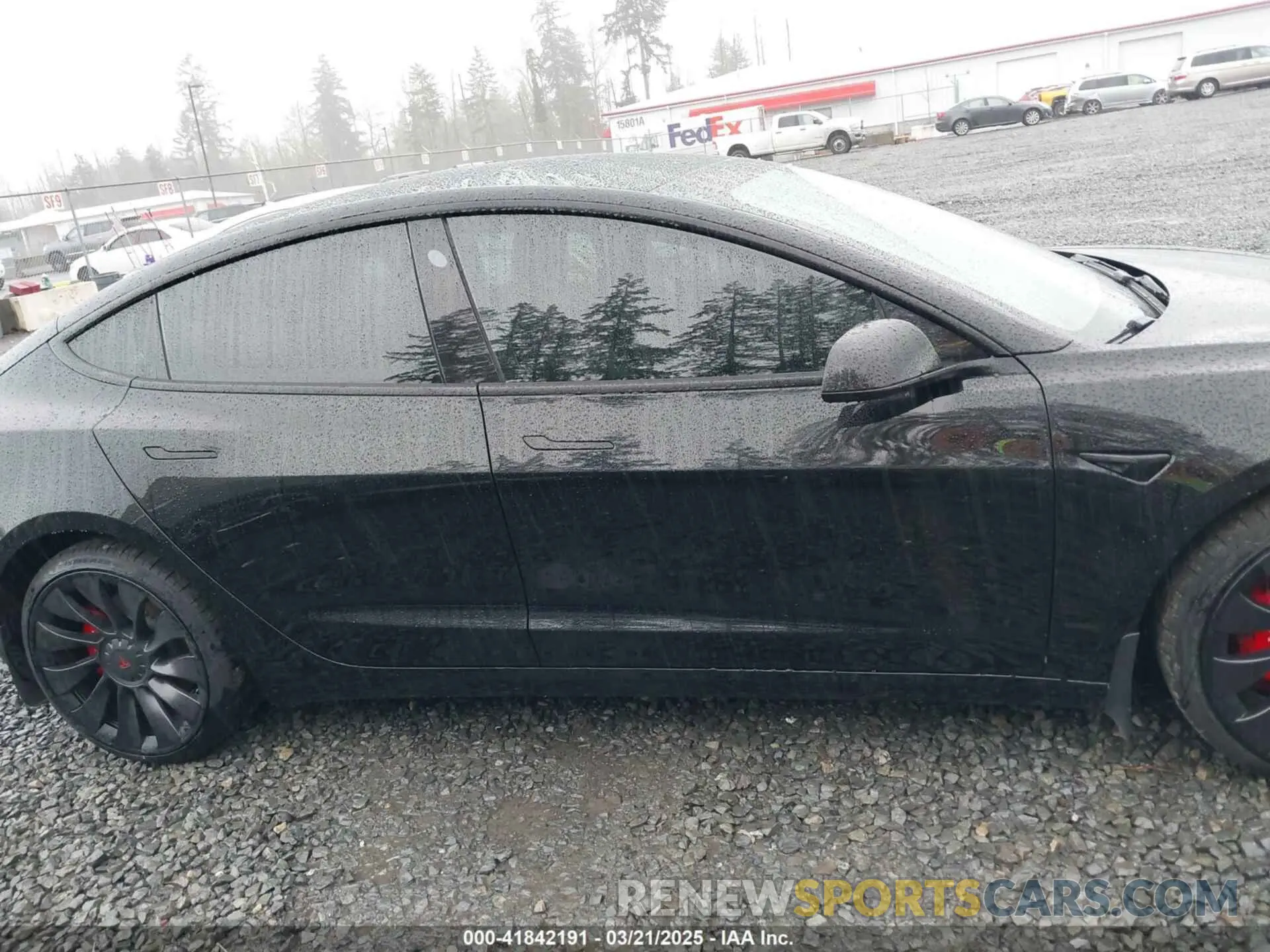 13 Photograph of a damaged car 5YJ3E1EC9MF849817 TESLA MODEL 3 2021